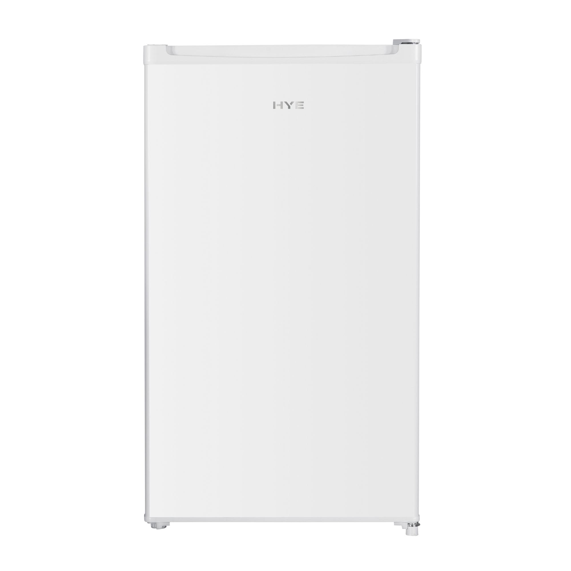 HYE Under Counter Freezer - 60L Freezer, 85CM Height, 48CM Width, Quiet 40 dB Operation, Freestanding Design, White, Ideal For Smaller Homes & Apartments - RF01UCFR60W01 - 1