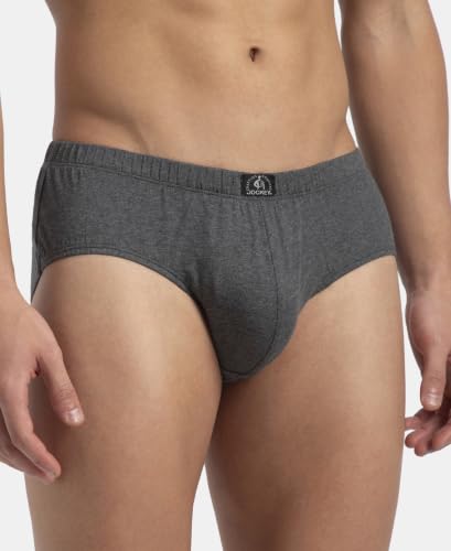 Image of Jockey 8035 Men Super Combed Cotton Solid Brief with Ultrasoft Concealed Waistband
