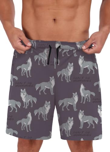 Image of Mens Pajamas Set Lightweight Summer Pjs Sleepwear Soft Comfy Short Sleeve Loungewear With Pocket (S-4X)