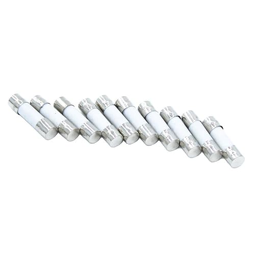 KNIUWMBMH 110Pcs 5 * 20mm Fast Blow Ceramic Fuse 5x20mm 250V 0.1A 0.25A 0.5A 1A 1.5A 2A 2.5A 3A 3.15A 4A 5A 6A(3.15A)