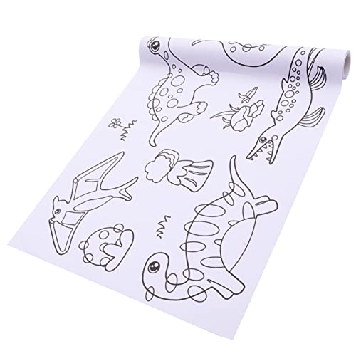 HANABASS Kid's Giant Drawing Paper Roll 300x30cm Graffiti Paper Roll Kids Art Painting