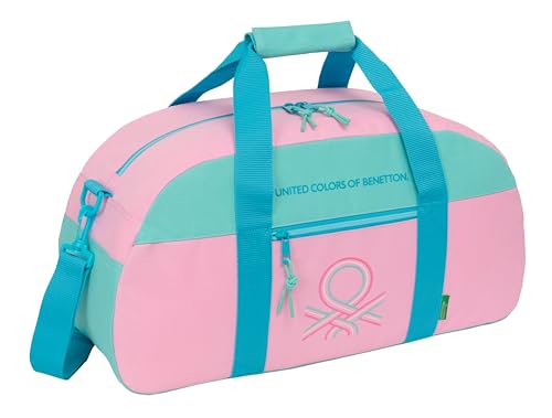 Safta BENETTON DOLCE - Bolsa de Deporte, Mochila, Ideal para Niños de Diferentes Edades, Cómoda y Versátil, Calidad y Resistencia, 50x26x20 cm
