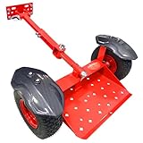 SUONE Two Wheels Lawn Mower Sulky Add tire Mudguard Fit for Lawn and Landscape Professionals Mow Faster Easier (Vacuum Tires are Less Prone to blowouts)