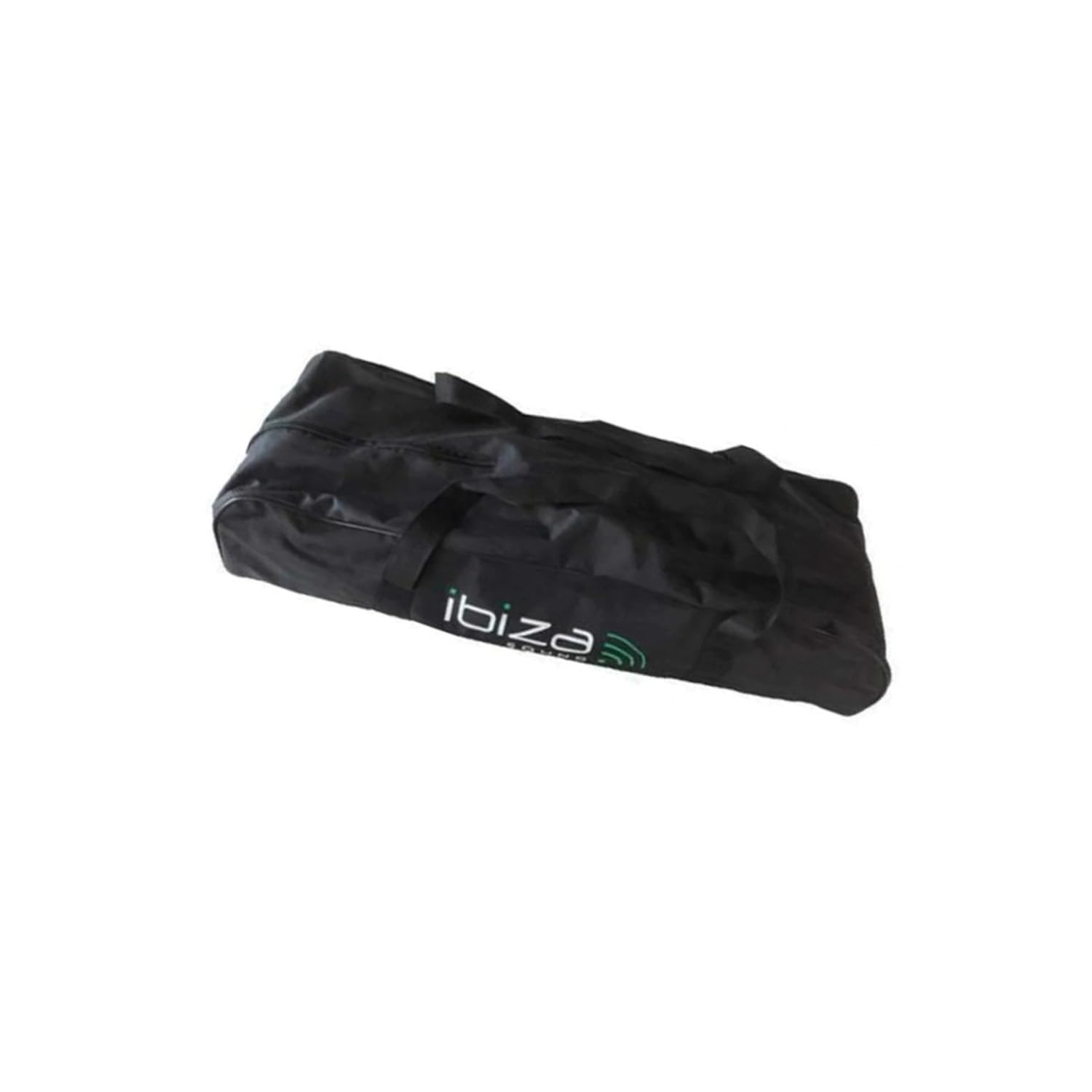 Ibiza - SS01B-MINI - 2 Lautsprecherständer aus Aluminium, max. 1,20 m und 30 kg - Inklusive Tragetasche - Schwarz