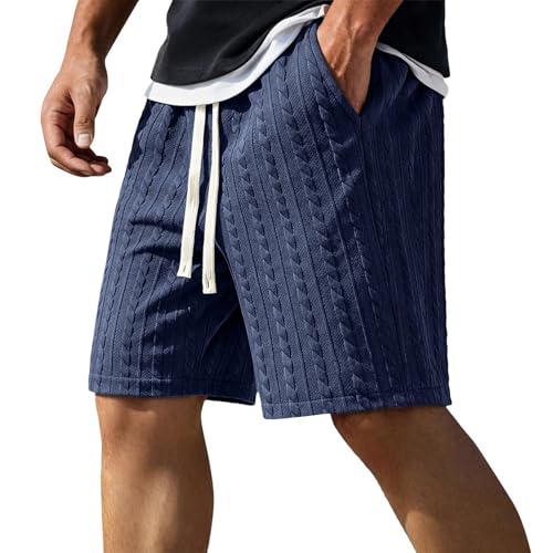 Short de sport pour homme avec poches et taille élastique coupe droite