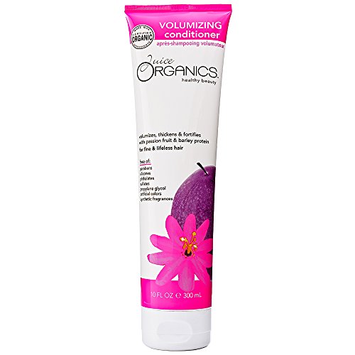 Juice Organics Volumizing Conditioner, Passion Fruit, 10.0 Fl Oz