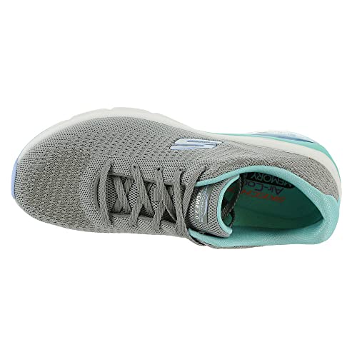 Skechers Sport Women's Women's Extreme 2.0 Classic Sneaker, GYMN=Grey/Mint, 8