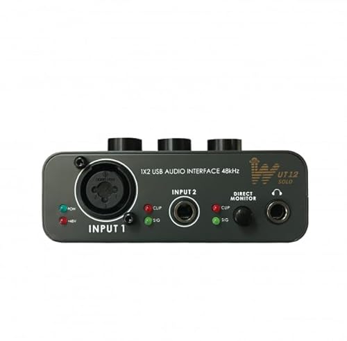 TONE WEAL UT12 1x2 USBI[fBIC^[tF[X ? NCbNvOAhvC 16bit/44.1-48kHz XLR}CNvAvtCOMB y _CNgj^[ PC/MACΉ |[^ufUC p