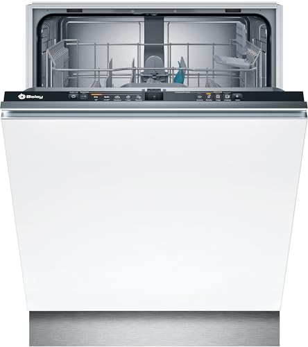 Balay Lavastoviglie Integrabile, 60 cm, Motore ExtraSilenzio, Programma Automatico, Grigio, 3VF5012NP