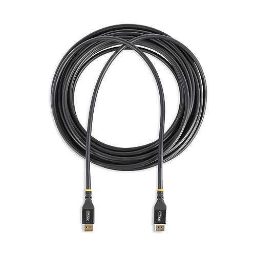StarTech.com Câble DisplayPort 1.4 Actif de 10m Certifié VESA Câble DisplayPort DP8K avec HBR3 HDR10 MST DSC 1.2 HDCP 2.2 8K 60Hz 4K 120Hz C - vue 6