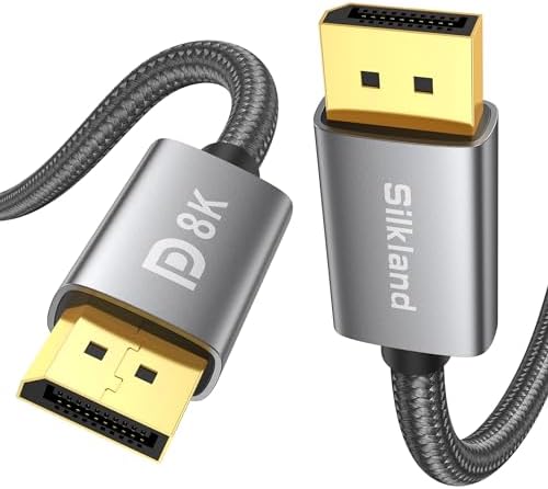 Silkland VESA Certified DisplayPort Cable 1.4 2M
