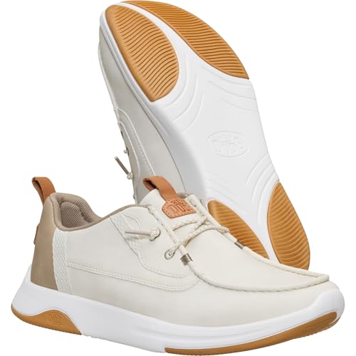 Image of HEYDUDE Men's Wally Drift Classic | Slip On Shoes for Men | Lightweight Loafers | Easy On System | Cushioned Insole