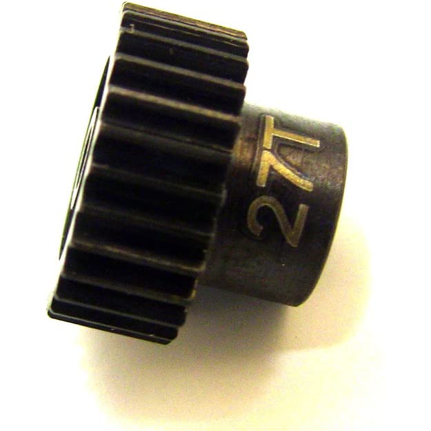 Hot Racing CSG1827 27t 48p Hardened Steel Pinion Gear 1/8 Bore