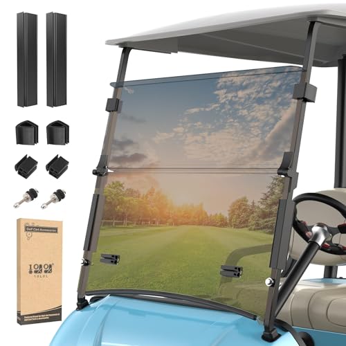 10L0L Golf Cart Windshield for Yamaha Drive 2 2017-Up Gas / Electric