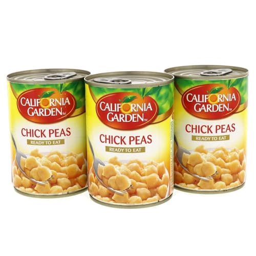 California Garden Canned Chickpeas Ready To Eat 3 x 400g