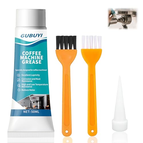 Lubricante de Silicona, Grasa de Silicona para Cafeteras Automáticas, Grasa para Grifería para Juntas, Grasa Universal para Cafeteras, Juntas, O-Rings, para Máquinas de Café, Cuidado de Goma-50ml