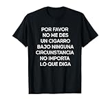 No me des un cigarro bajo ninguna Dejar de fumar