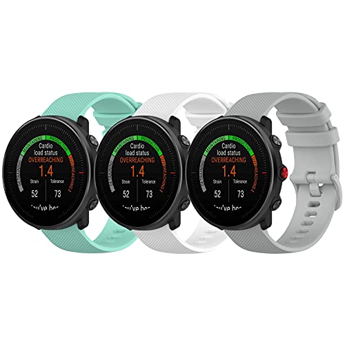 Image of Fit for Polar Ignite /Polar Unite Watch Band Women Men, Sport Silicone Replacement Bands Straps Wristbands Bracelet Accessories Fit for Polar Unite /Polar Ignite Smartwatch