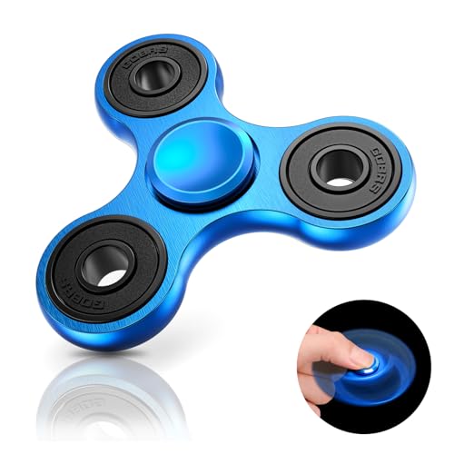 Coolden Hand Spinner Metal, Anti Stress Fidget Toys Haute Vitesse de 2-5 Min, École Bureau Jouet...