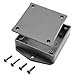 BUD Industries CU-1935-MB ABS Plastic Style L Utility Box with Mounting Bracket 3.11" L x 3.1" W x 0.95" H, Black