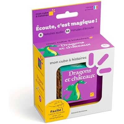 Mon cube &agrave; histoires - Dragons et ch&acirc;teaux