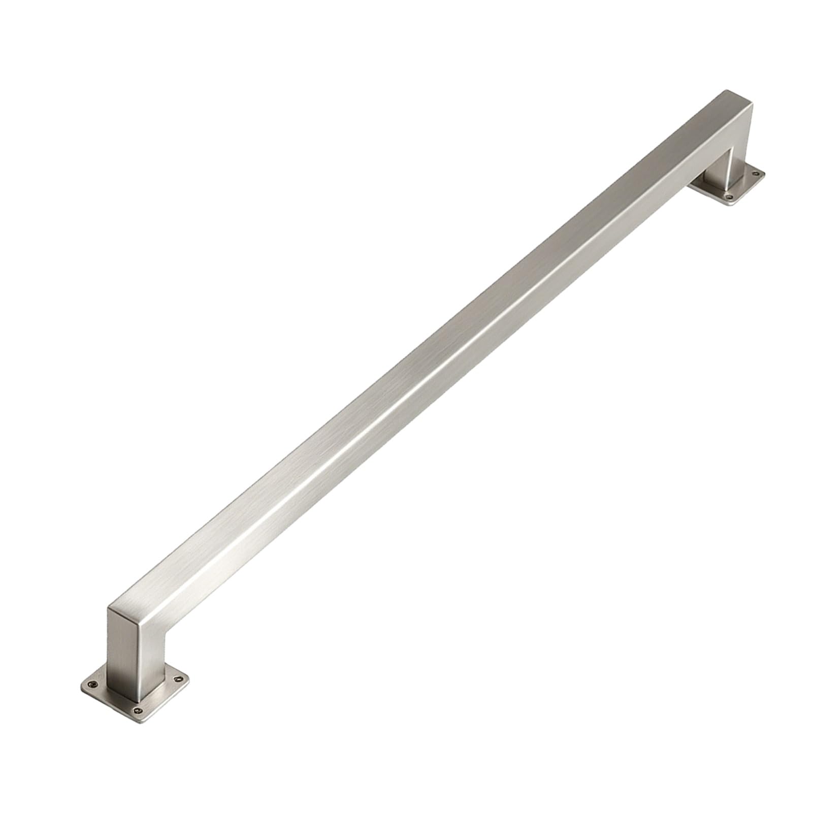 Modern Stainless Steel Staircase Banister Hand Rails Silver 1FT-20FT Length Wall Mount Anti-Slip Stair Railings for Disabled Elderly Kids(14ft/420cm)