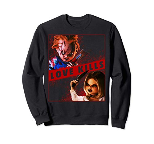 Child's Play Chucky And Tiffany Love Kills Sudadera