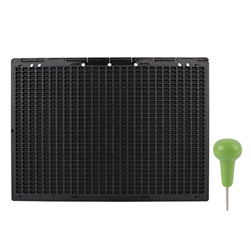 Niiyen Plastic Braille Writing Slate,Portable Braille Writing Slate,Portable 27 Lines 30 Cells Braille Writing Slate And Stylus Braille Learning Tool Accessory #TOP21