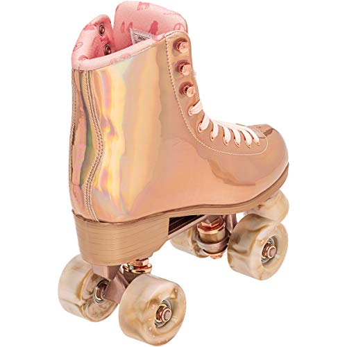 Impala Rollerskates Girl's Impala Quad Skate (Big Kid/Adult) Marawa Rose Gold 8 (Us Men's 6, Women's 8) M #TOP2