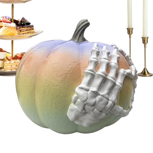 Statue décorative squelette d'Halloween figurines intérieur et extérieur