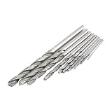 broca para piedra de rio Más práctico 10Pcs DMD Diamante broca con punta de determinados bits de fresa espiral para la piedra de cristal del azulejo 0077