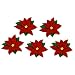 Dress It Up 2951 Red Poinsettias Embellishment