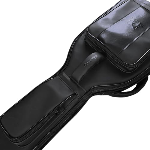 Bag para guitarra em couro capa para guitarra