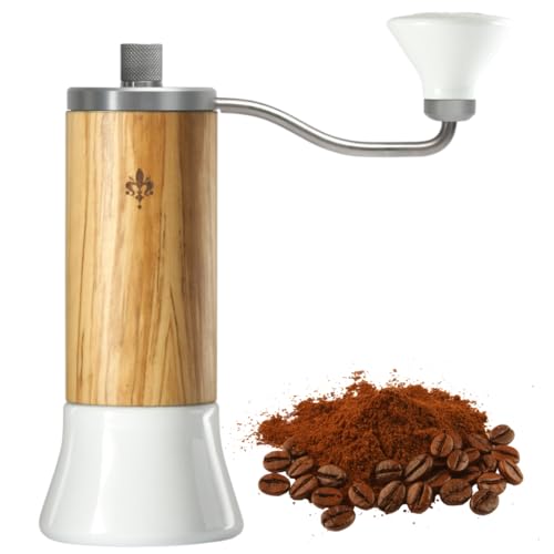 Comparison: Best Eureka Manuale Grinder 11 Eureka Manual Coffee Grinder, Portable Burr Coffee Grinders for Home, Camping and Travel, Olive