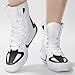 UKUBOXBAG Men's Boxing Fitness Shoes Lightweight Wrestling Fighting Footwear Breathable Fashion Powerlifting Sports Trainer,White,10