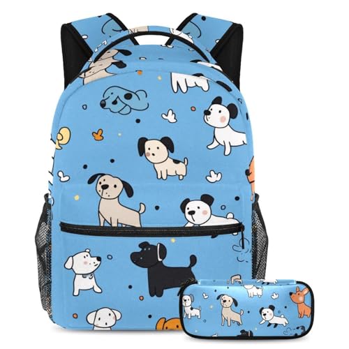 Sac à dos pour filles et adolescents sac d'école peint à la main