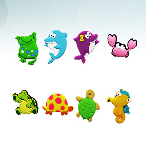 UPKOCH 8 peças Imãs de Geladeira Infantil Ímãs de Geladeira Animal Oceano Adesivos de Quadro Branco