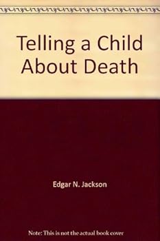 Hardcover Telling a Child About Death Book