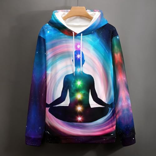 Sweat à Capuche UMENG Pull Unisexe Finition Soignée pour le Sport S - 4