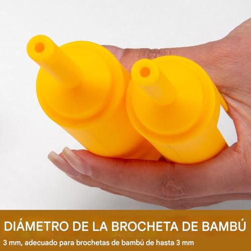 Utensilio Parrilla Para Salchichas, Pinchos Barbacoa Para Sujetar Salchichas, Accesorios Cocina Portátiles Y Utensilios Barbacoa Para Acampar, Jardín, Barbacoas Exteriores Y Picnic - imagen 6