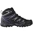 SALOMON X Ultra 3 Mid GTX, Botas de Senderismo Hombre, Negro (Black/India...