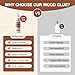 Boncart Super Strong Wood Glue, 8.45fl.oz Clear, Waterproof for Heavy Duty Woodworking, Furniture Assembly (1 Pack)
