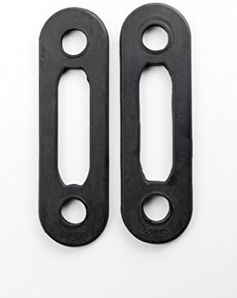 Miniatura 8 de Bandas de resistencia Juego de correas de peso de 85 libras, cuatro pares (2) 2.5 libras, (2) 5 libras, (2) 10 libras, (2) 25 libras para Soloflex