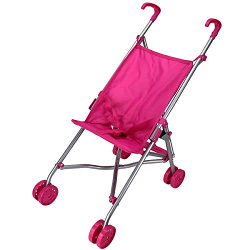 Preisvergleich Produktbild Speelgoed S9302 / HP#2 - Puppen-Bugy, rosa