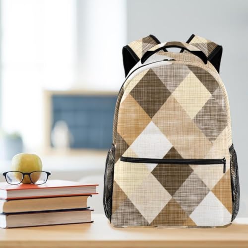 Mochila escolar cómoda de mariposas con protección para portátil y libros 5