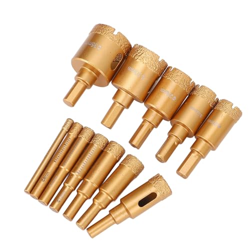 Set de brocas con vástago M10, 6 mm a 35 mm, 12 piezas miniatura 4