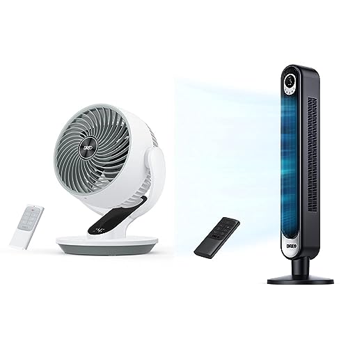 Dreo Oscillating Fan for Bedroom, 9 Inch Quiet Table Fans