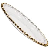 BESPORTBLE Plateau De Service Verre Pour Fruits à Grignoter Plateau Décoratif Organisate...