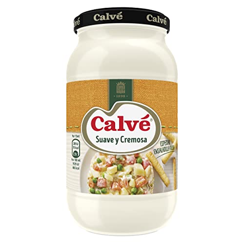 Calvé Salsa en Tarro Suave y Cremosa 450ml