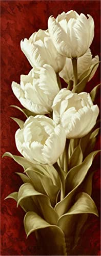 Strass Perle Art Anti-Stress 60x180cm | Diamant Peinture Numero Adulte Fleur